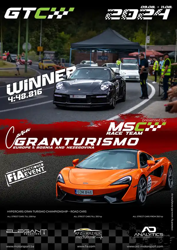 Gran Turismo Cazin 2024 - Created by AD-Analytics.vip