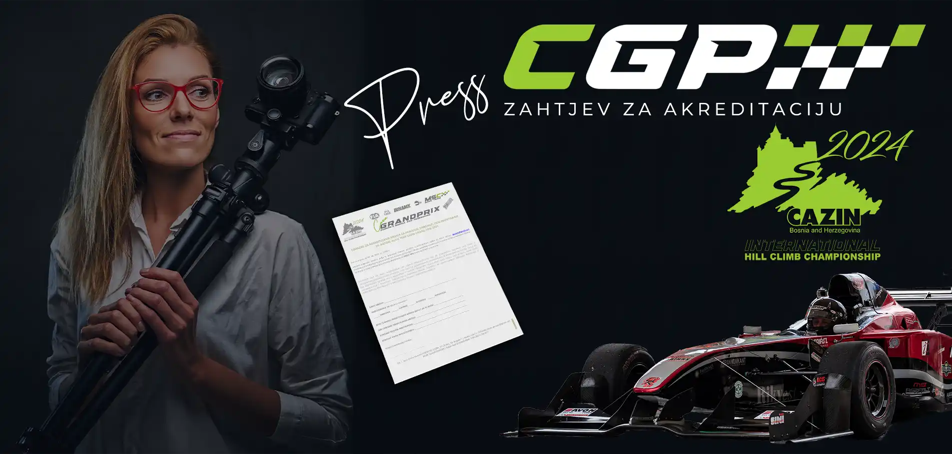 Press akreditacija Cazin Grand Prix